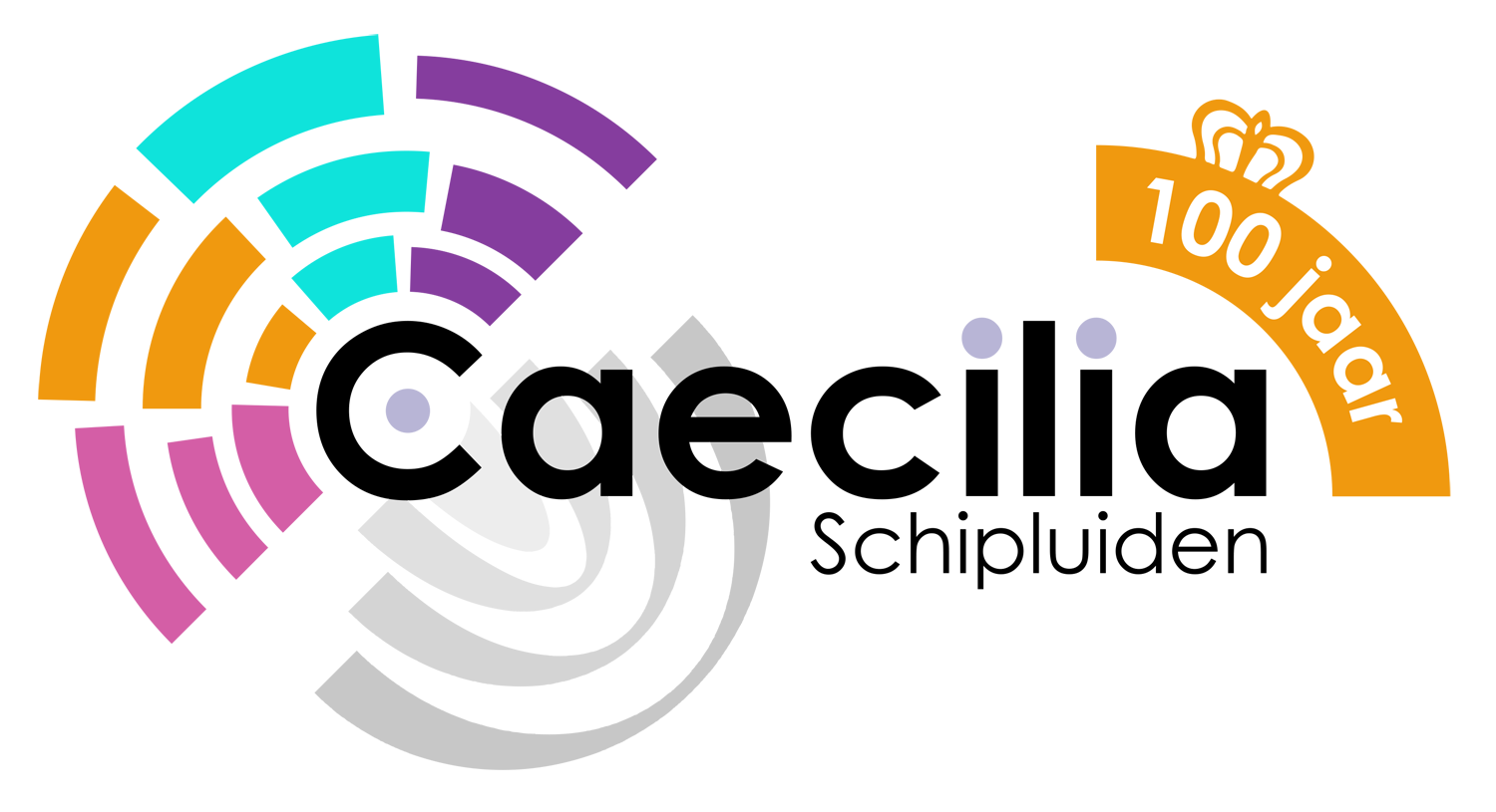 Caecilia 100 jaar logo