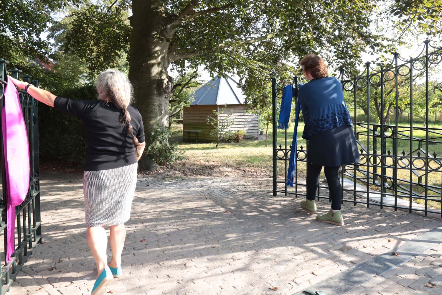 Opening gerestaureerde hek Buitenplaats Hodenpijl - 25 september 2021