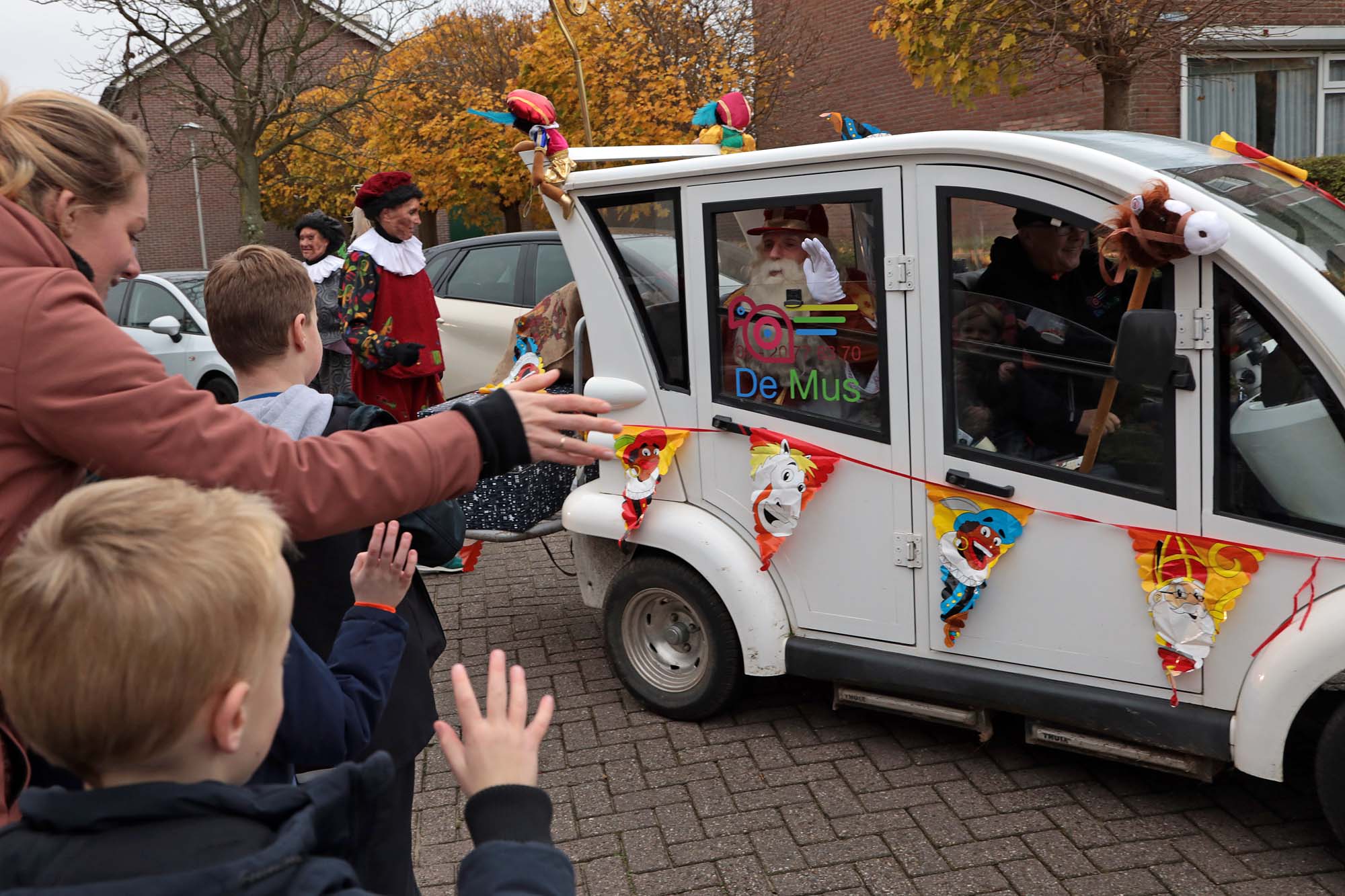 Sinterklaas intocht in Schipluiden - 20 november 2021