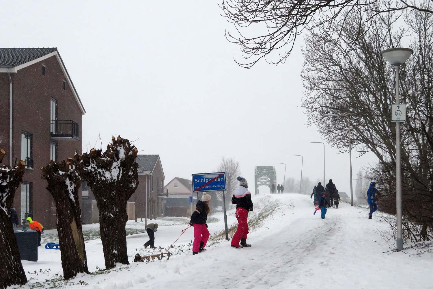 Winter in Schipluiden - 7 februari 2021
